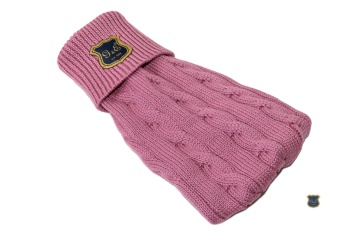 G&E Stickad Tröja Gammelrosa